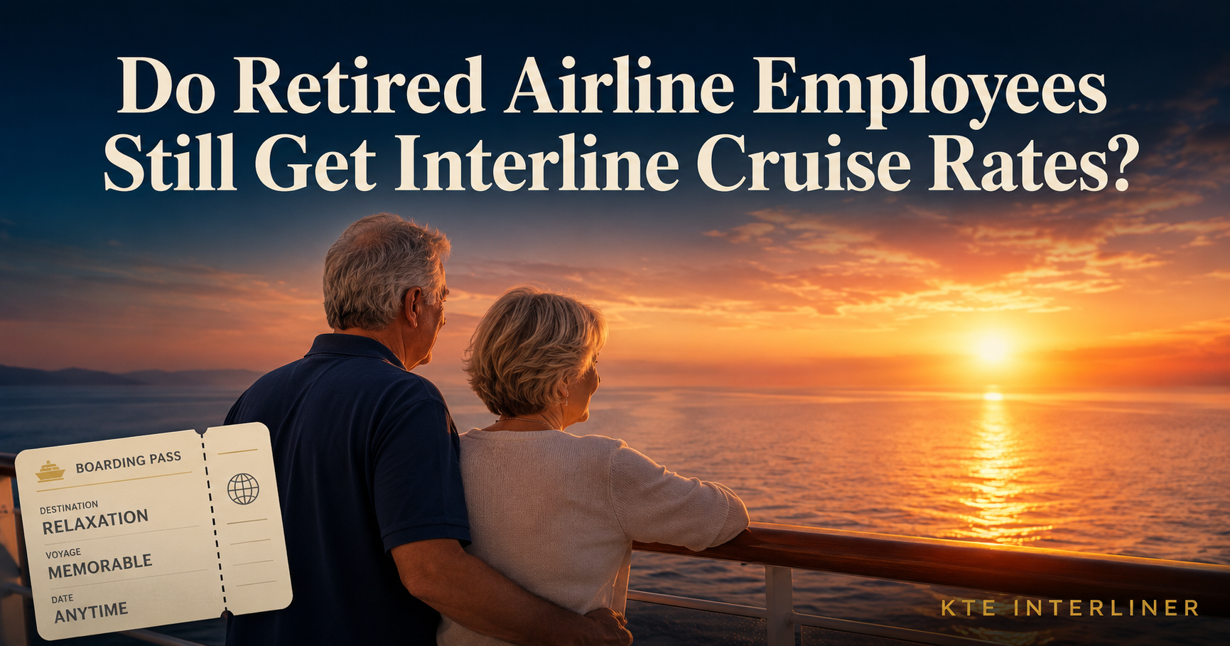 Do Retired Airline Employees Still Get Interline Cruise Rates?