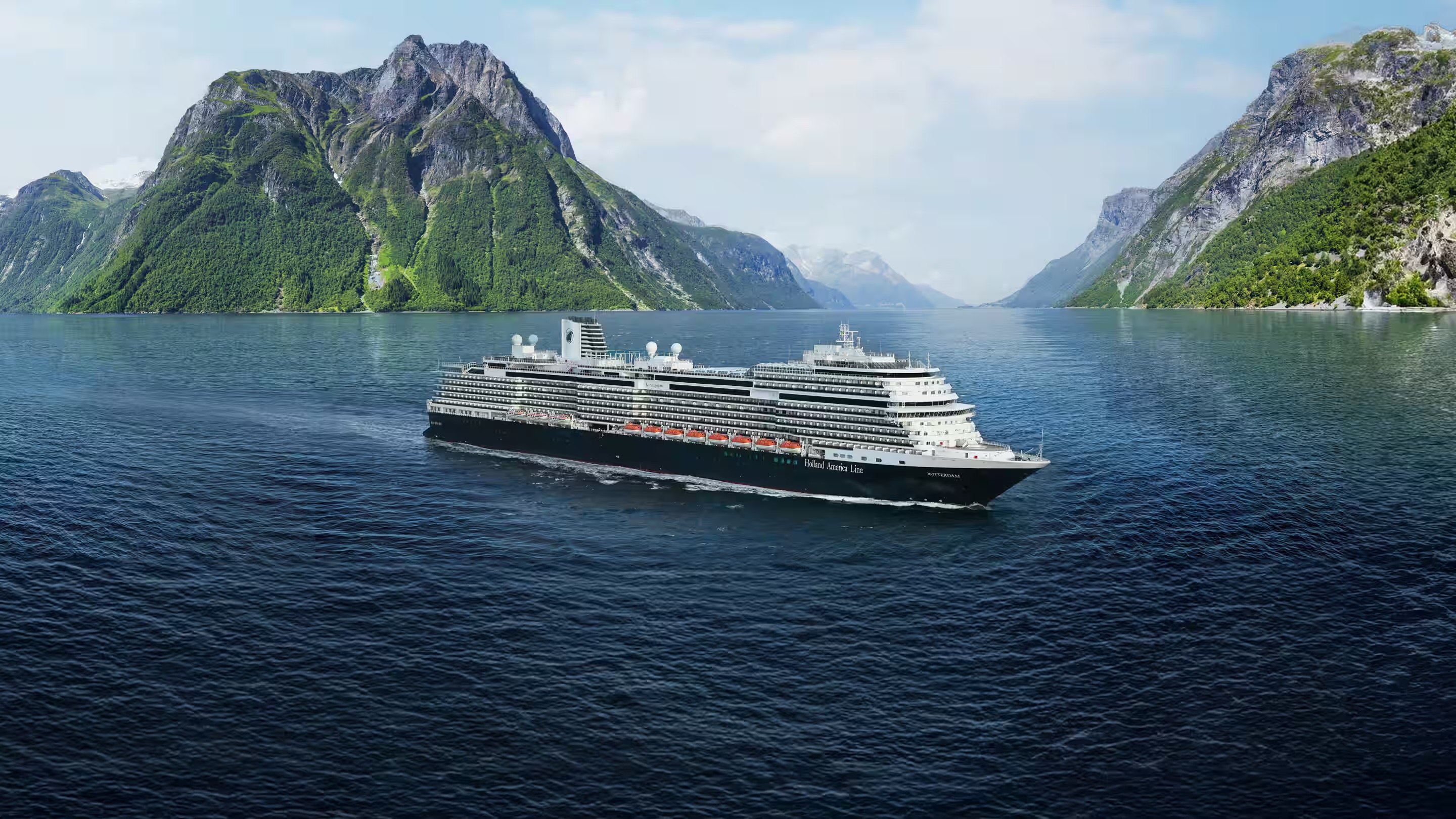 Holland America Line Volendam cruising Alaska's Inside Passage